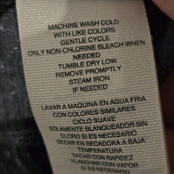 Rachel by Rachel Roy Sz‎ L Black Pleated Velvet Pullover Hoodie Womens Whimsical - Picture 8 of 10